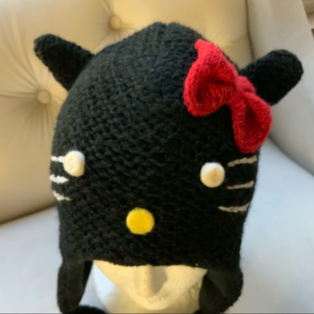 Kitty wool Winter Hat - Picture 3 of 12